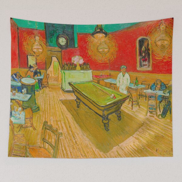 Item preview, Le café de nuit (The Night Café) by Vincent Van Gogh (Digitally Enhanced)  designed and sold by Mr. Gattax.