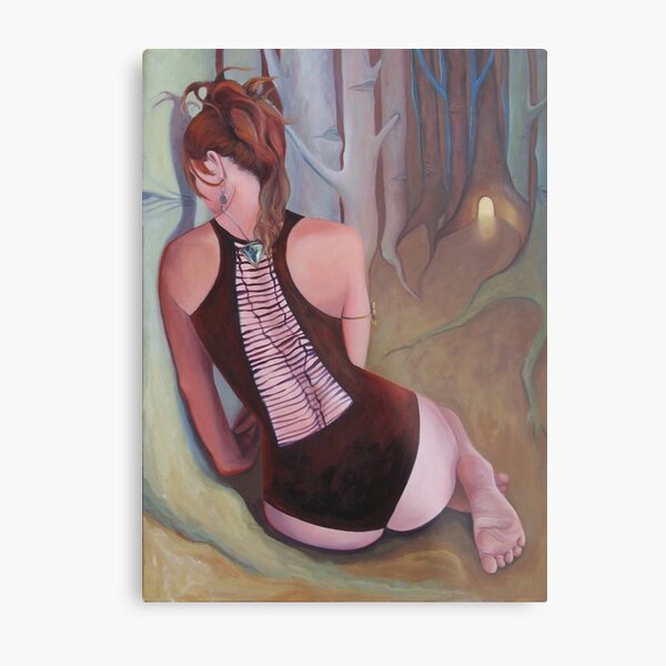 In the Garden Metal Print