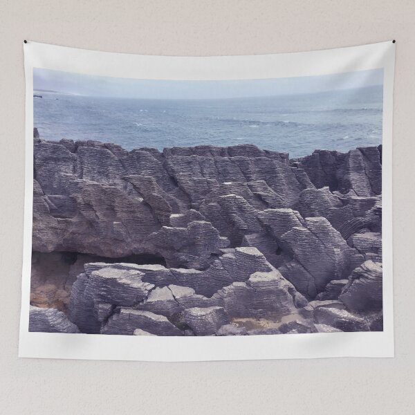 Item preview, Pancake Rocks in NZ  designed and sold by mandalafractal.