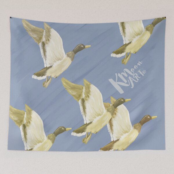 Item preview, Fly Away (Duck / Bird) designed and sold by kmoonart.