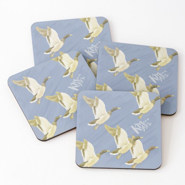 Item preview, Fly Away (Duck / Bird) designed and sold by kmoonart.