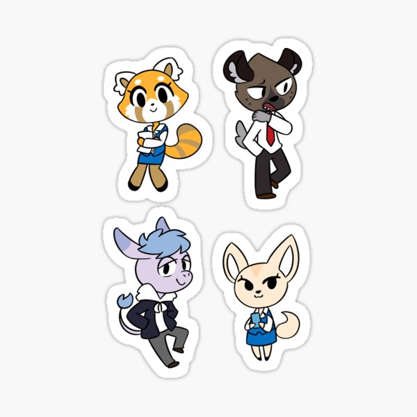 Aggretsuko Stickers Sticker