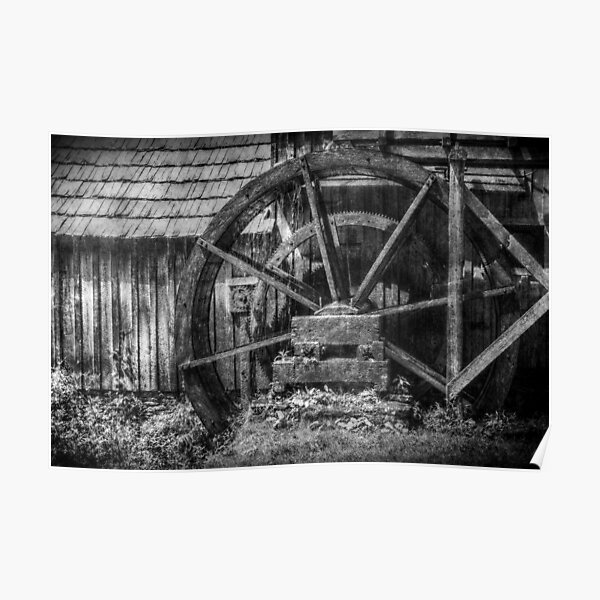 Mabry's Water Wheel Poster