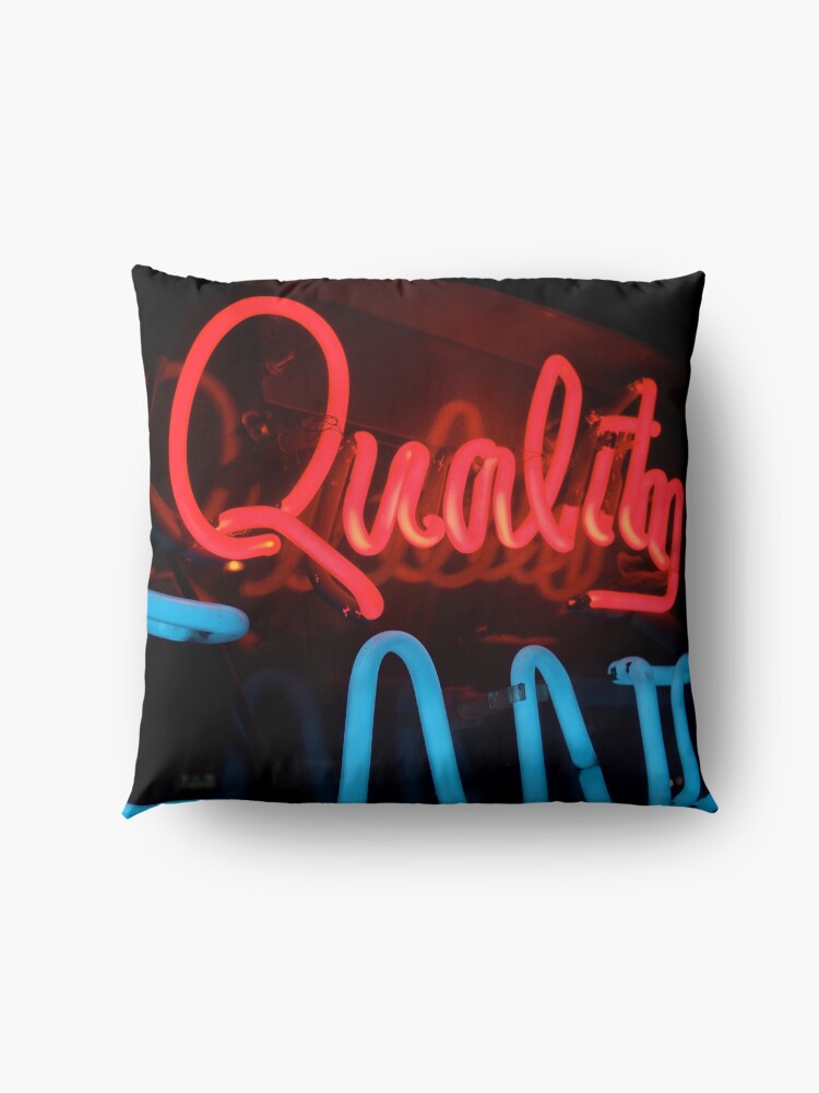 Alternate view of Quality in Neon Floor Pillow