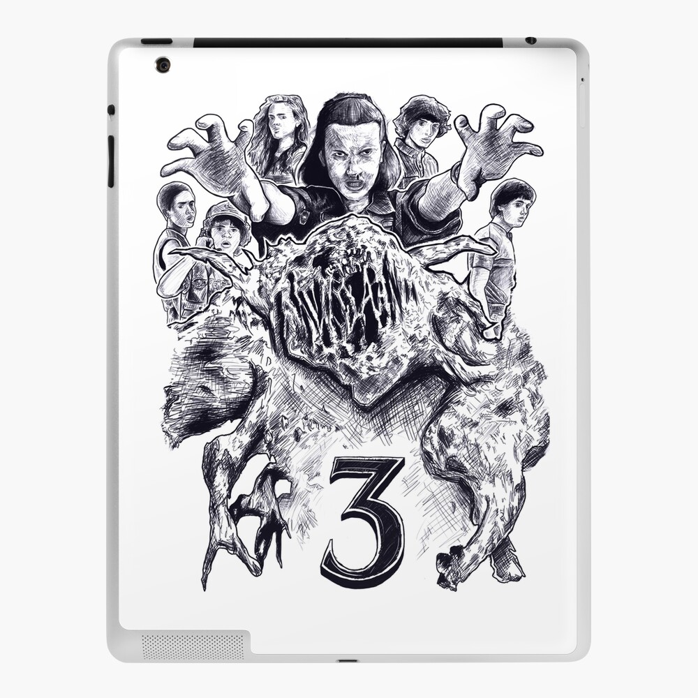 stranger things 3 iPad Case & Skin for Sale by amaliasaliba