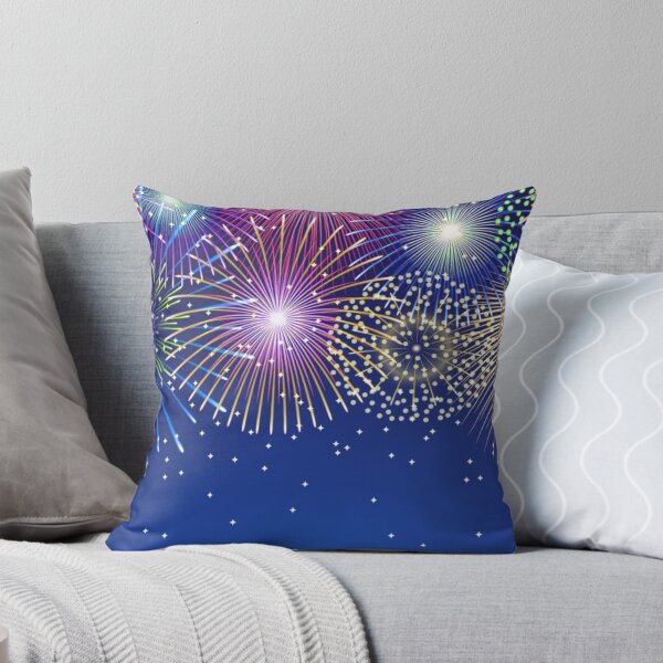 Item preview, Colorful Fireworks designed and sold by Poetic Patterns Studio.
