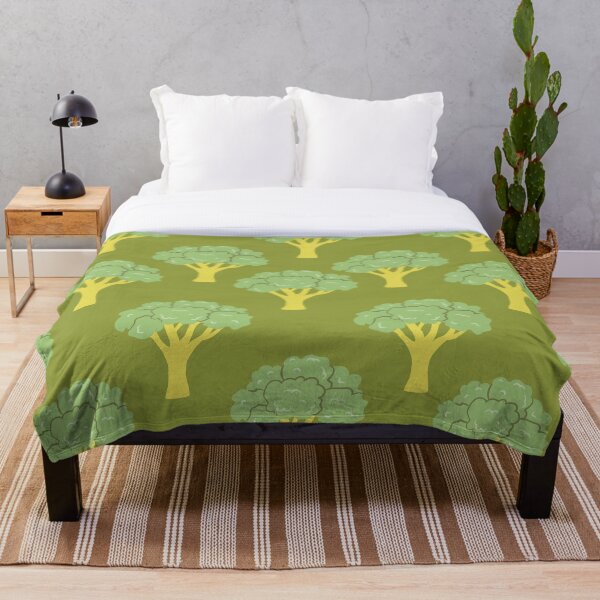 Item preview, Green seamless pattern with broccoli designed and sold by Elena Pasechnik.