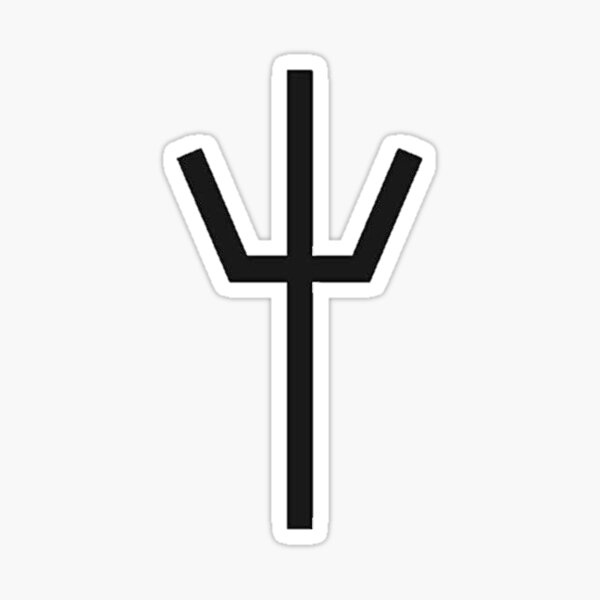 Item preview, Clare's Symbol Black on White designed and sold by MxChaoticGood.
