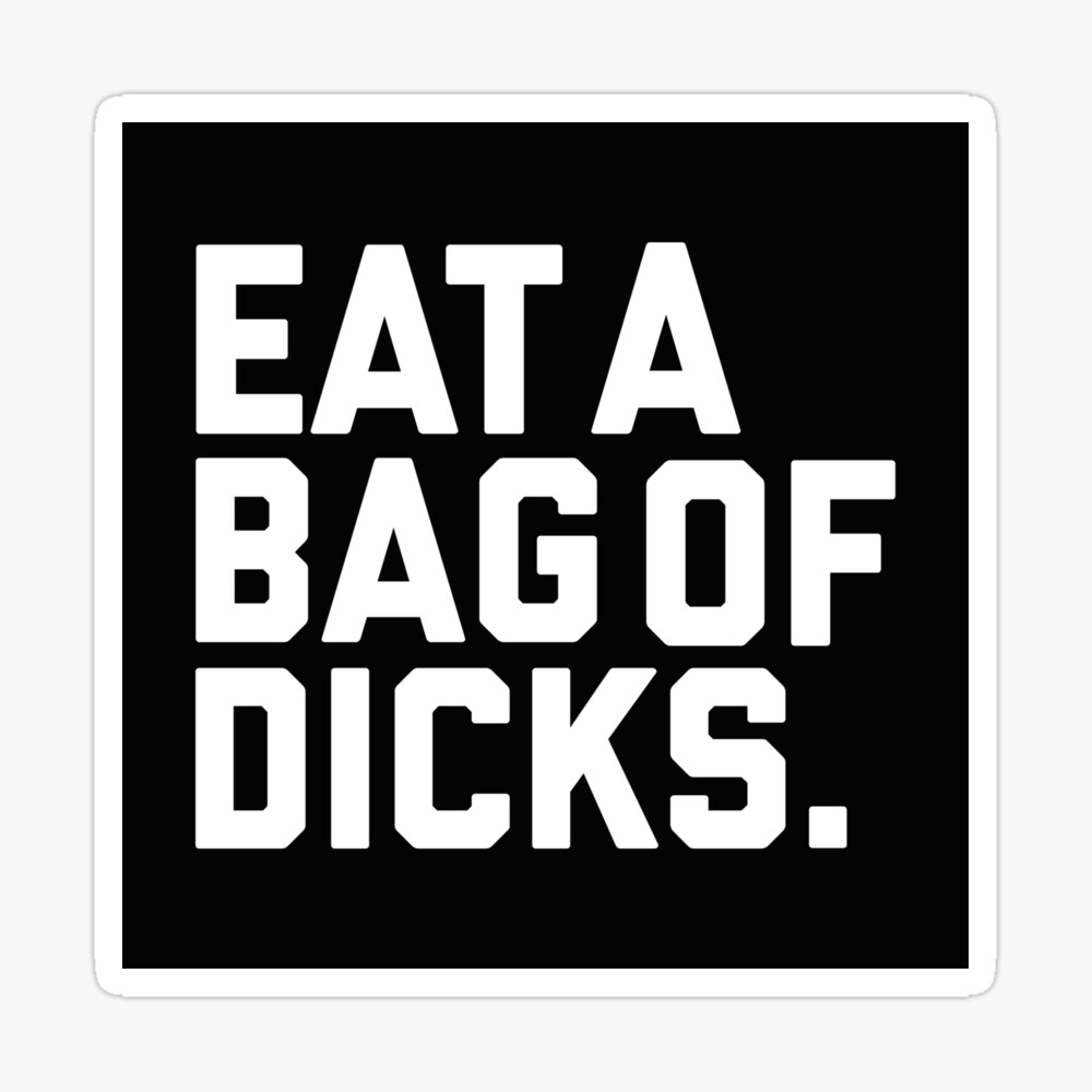 Bag Of Black Dicks