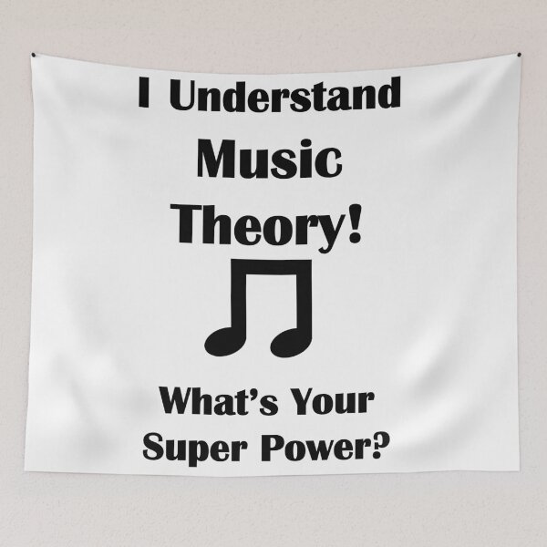 Item preview, I Understand Music Theory! What's Your Super Power? designed and sold by 3Talents.