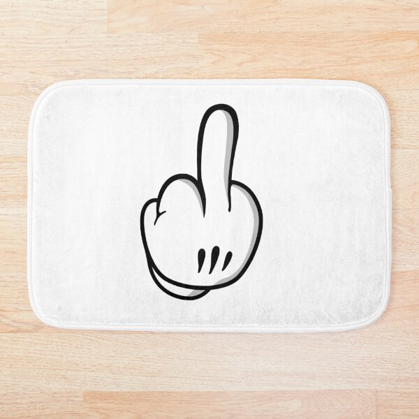 Finger Hand Bath Mat