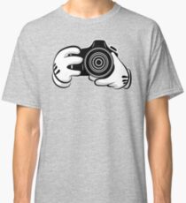 Camiseta clásica Manos de camara