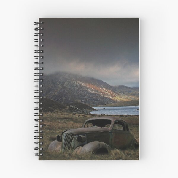 Item preview, Wrecked car placed in cwm idwal  designed and sold by Chris V Evans.