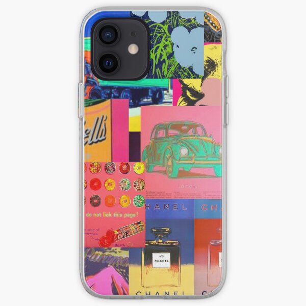 Andy Warhol collage iPhone Soft Case