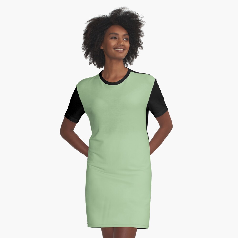 Vestido camiseta «Verde Nilo | Tendencias de color | Londres | Primavera Verano 2018 | Color sólido | Colores de moda |» de EclecticAtHeART | Redbubble Vestido camiseta «Verde Nilo | Tendencias de color | Londres | Primavera Verano 2018 | Color sólido | Colores de moda |» de EclecticAtHeART | Redbubble