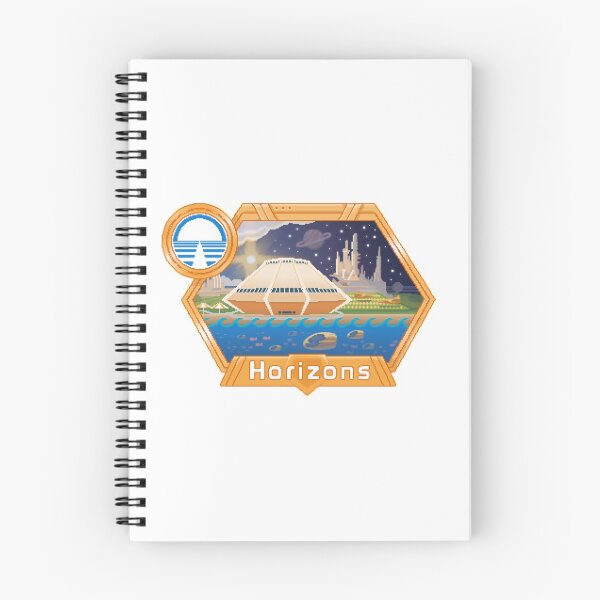 Item preview, Horizons EPCOT Pavilion Pixel Art Featuring Sea Base Alpha, Mesa Verde, Brava Centauri, and the Prologue and the Promise by Robert McCall designed and sold by retrocot.