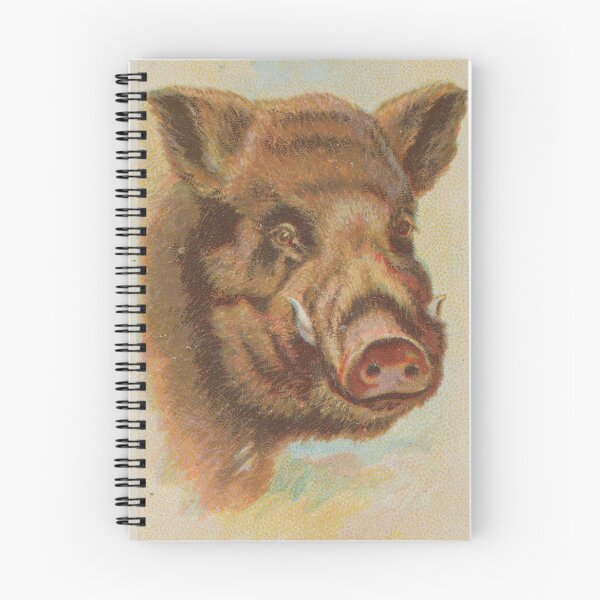 Item preview, Vintage Wild Boar Illustration (1888) designed and sold by BravuraMedia.