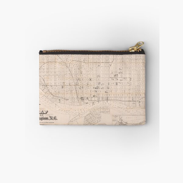 Item preview, Vintage Wilmington NC Map (1901) designed and sold by BravuraMedia.