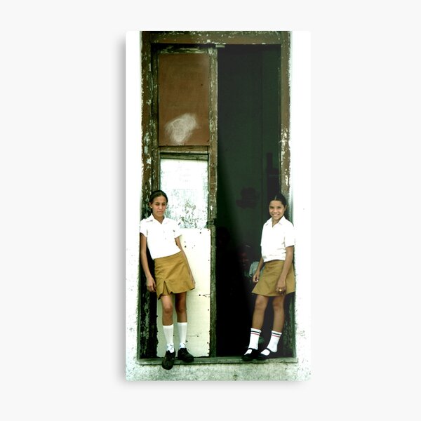 The Classroom Door Metal Print