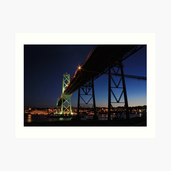 Angus L. Macdonald Bridge Art Print