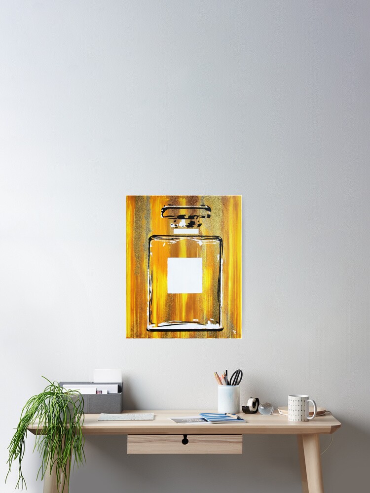 Alternate view of Yellow 5 Perfume Bottle Poster