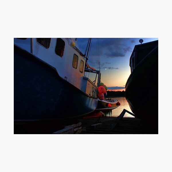 Evening at Fisherman's Cove Photographic Print