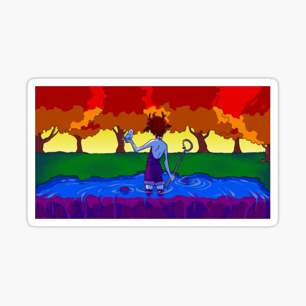 G Flag Sticker Sticker