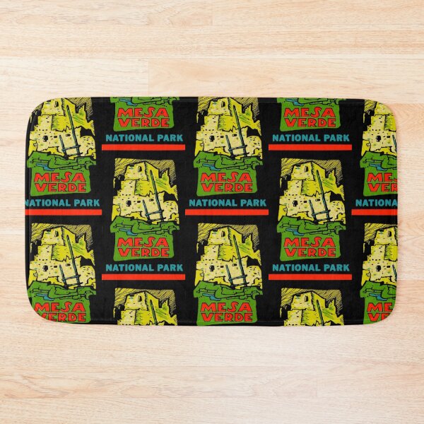 Item preview, Mesa Verde National Park Vintage Travel Decal designed and sold by hilda74.