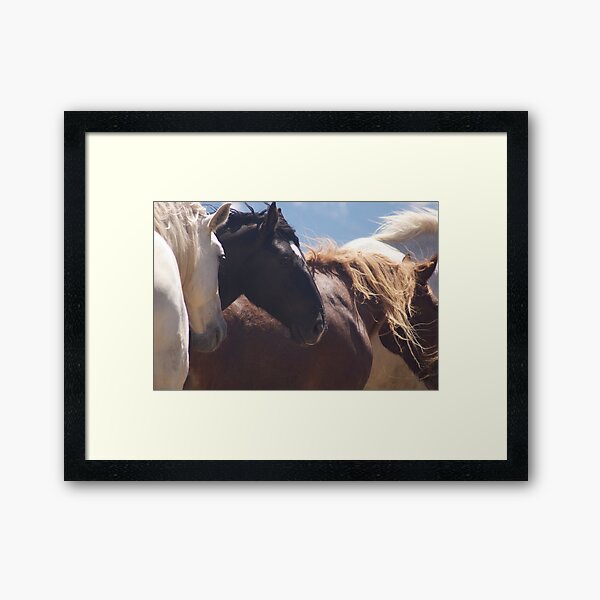 Here we are Framed Art Print
