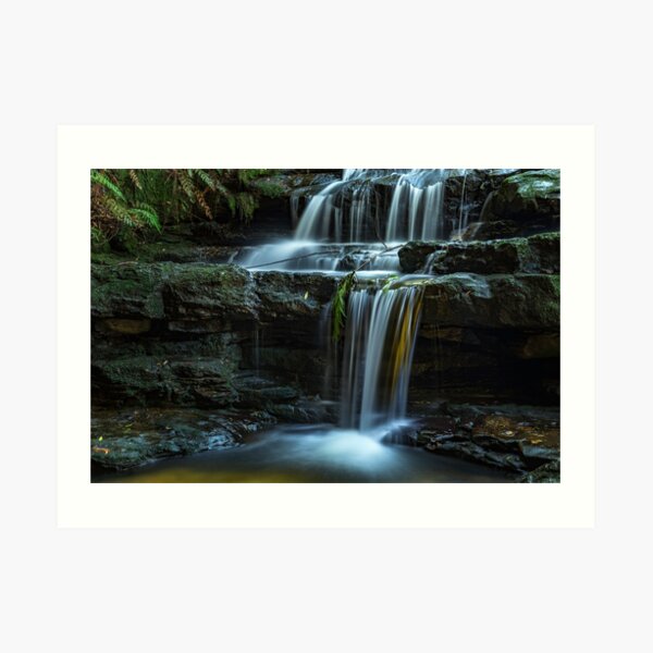 Leura Cascades _ Blue Mountains NSW Art Print