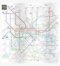 London tube map Poster
