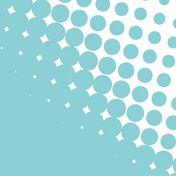 Artwork thumbnail, Light Blue Halftone Pattern by Poetic Patterns Studio
