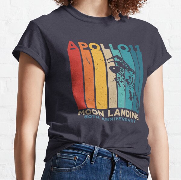 Vintage Apollo 11 Moon Landing 50th Anniversary Classic T-Shirt