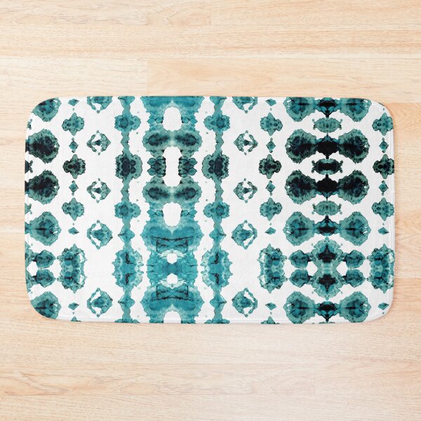 Item preview, Teal Habatoi Ikat designed and sold by Nina May Designs.