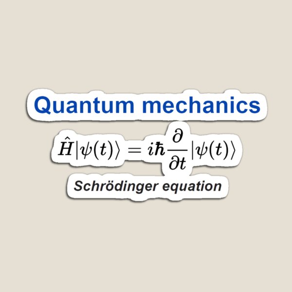 #Quantum #mechanics - #Schrödinger #equation  Magnet