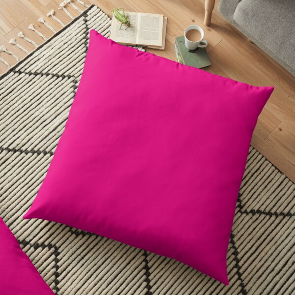 Hot Pink | Solid Color | Floor Pillow