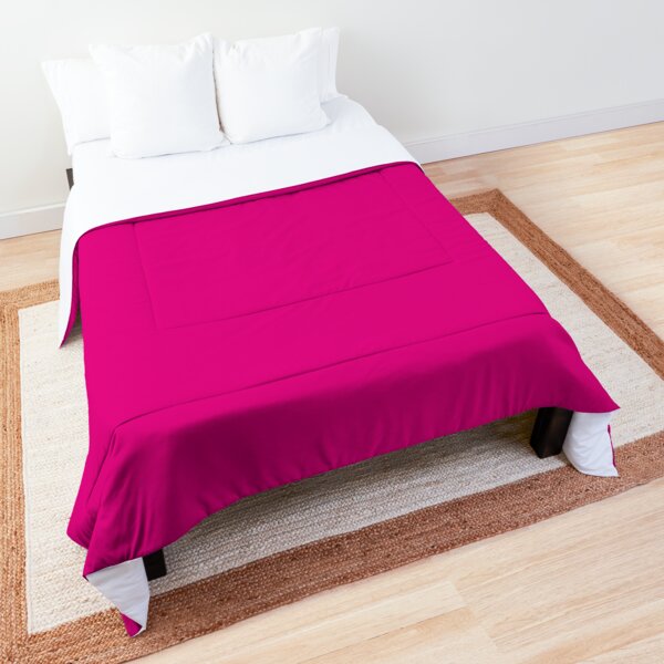 Hot Pink | Solid Color | Comforter