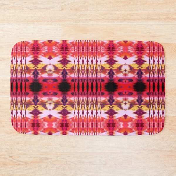 Item preview, Ikat Stripe Ombre' Red designed and sold by Nina May Designs.