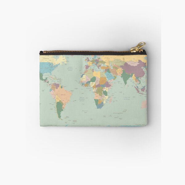 Item preview, World Map designed and sold by erreeme.