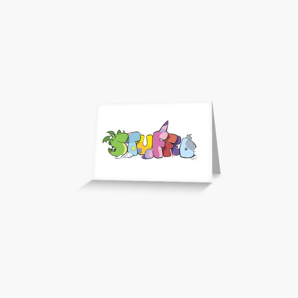 Stuffed Logo Greeting Card