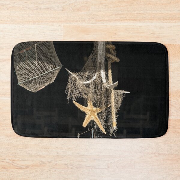 Item preview, Sunlit Nautical Display in a Seafood Restaurant Window designed and sold by Georgia Mizuleva.