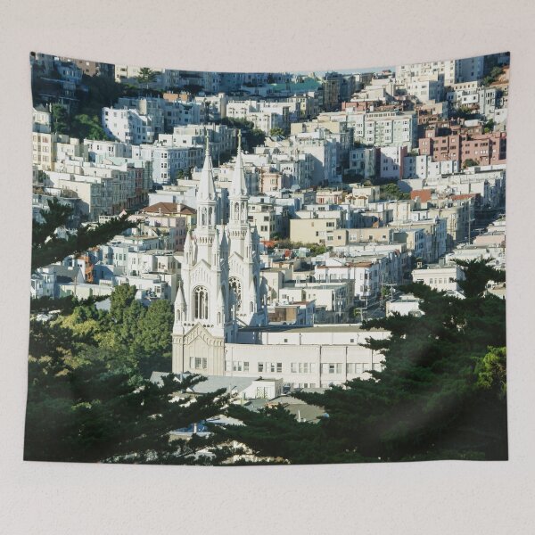 Item preview, San Francisco Saints Peter and Paul Church Vista  designed and sold by Georgia Mizuleva.