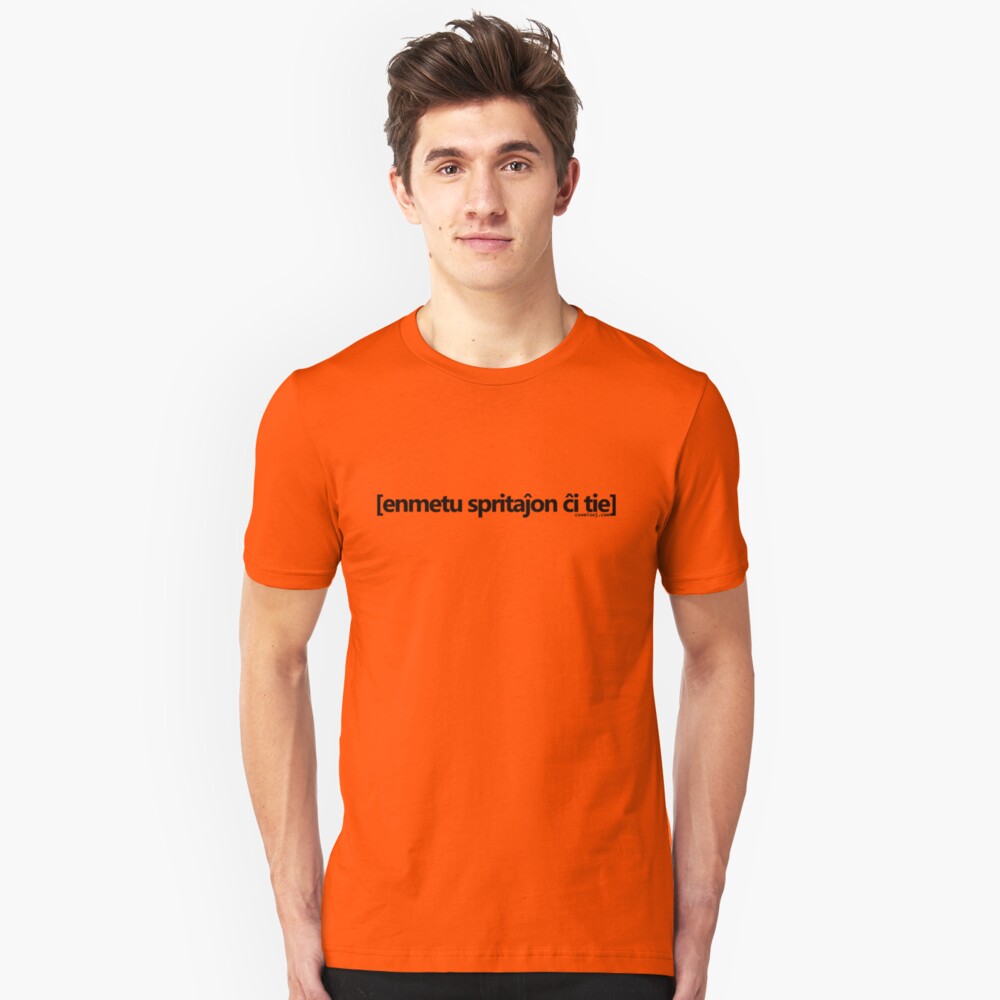 enmetu spritajxon cxi tie Slim Fit T-Shirt