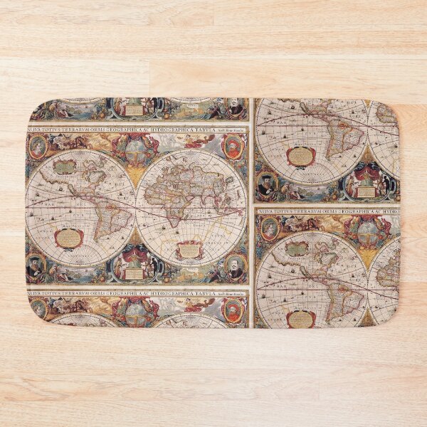 Item preview, Old Cartographic Map designed and sold by Xzendor7 Digital Art Creations.