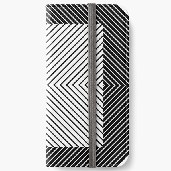 #Design, #Pattern, #Fashion, #Decoration, Abstract, Shape, Art, illustration, Triangle, 2D Shape iPhone Wallet