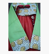 Korean Hanbok Traditional Dress Photographic Print