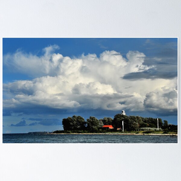 Item preview, At the lighthouse on a cloudy day designed and sold by jchanders.