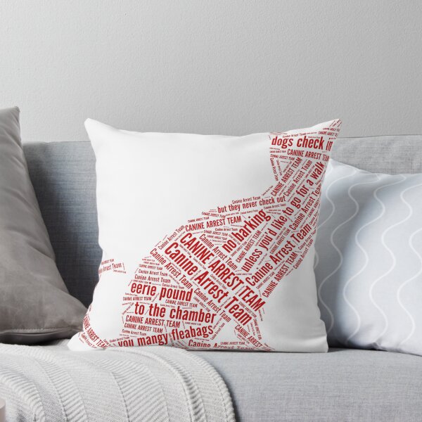 Item preview, eerie indiana canine arrest team red text designed and sold by froodle.