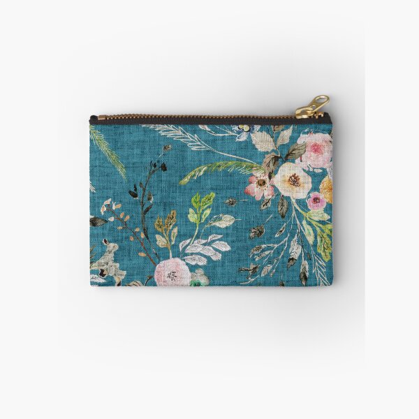 Item preview, La Boheme Teal Floral  designed and sold by Esther  Fallon Lau.