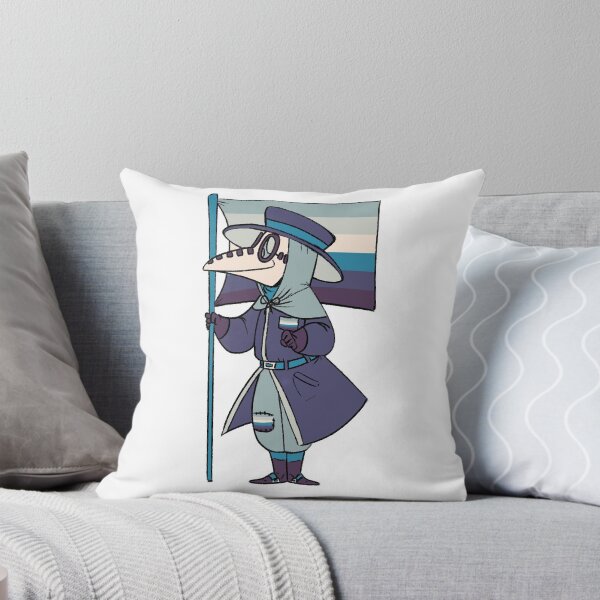 Item preview, She/her gay Pride Plague Doctor (Cold Flag) designed and sold by soodie.